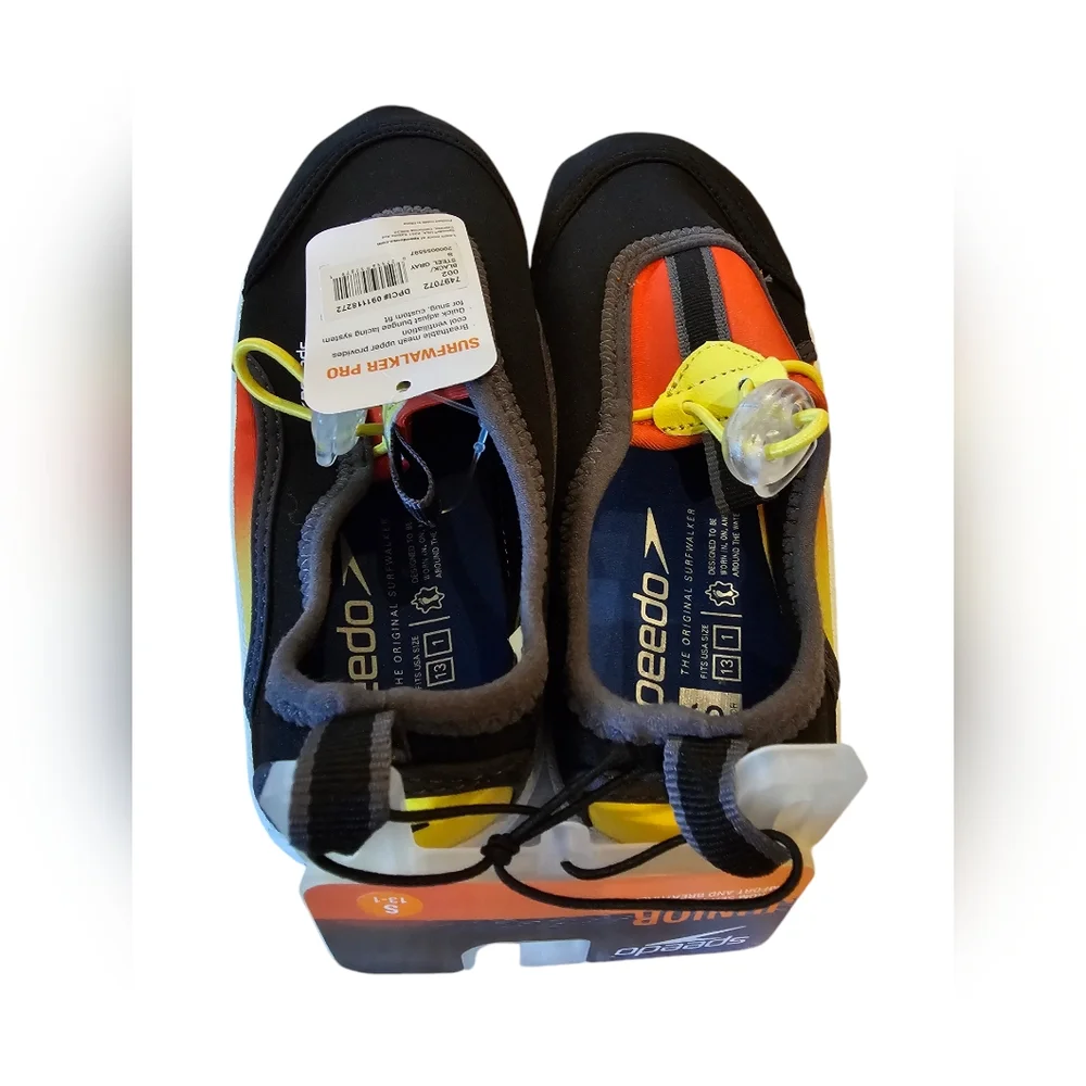 NWT Boys Speedo Water‎ Shoes Size Small (13-1)